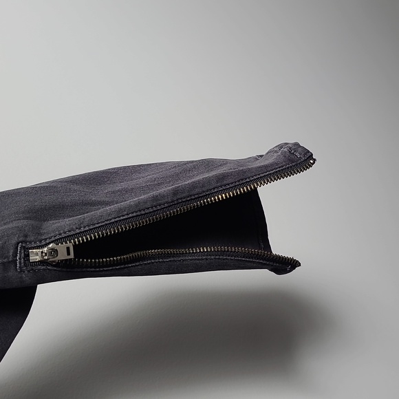 RAG & BONE Moto Skinny Zippered Jeans in Seattle Grey Size 28 - Picture 16 of 16